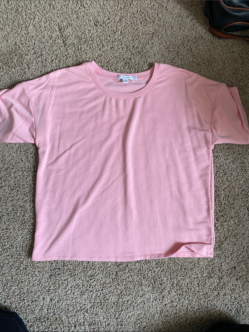 Threads 4 Thought Women's Light Pink Short Sleeve Crew Tee